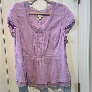 J. Jill Lilac Blouse for Women